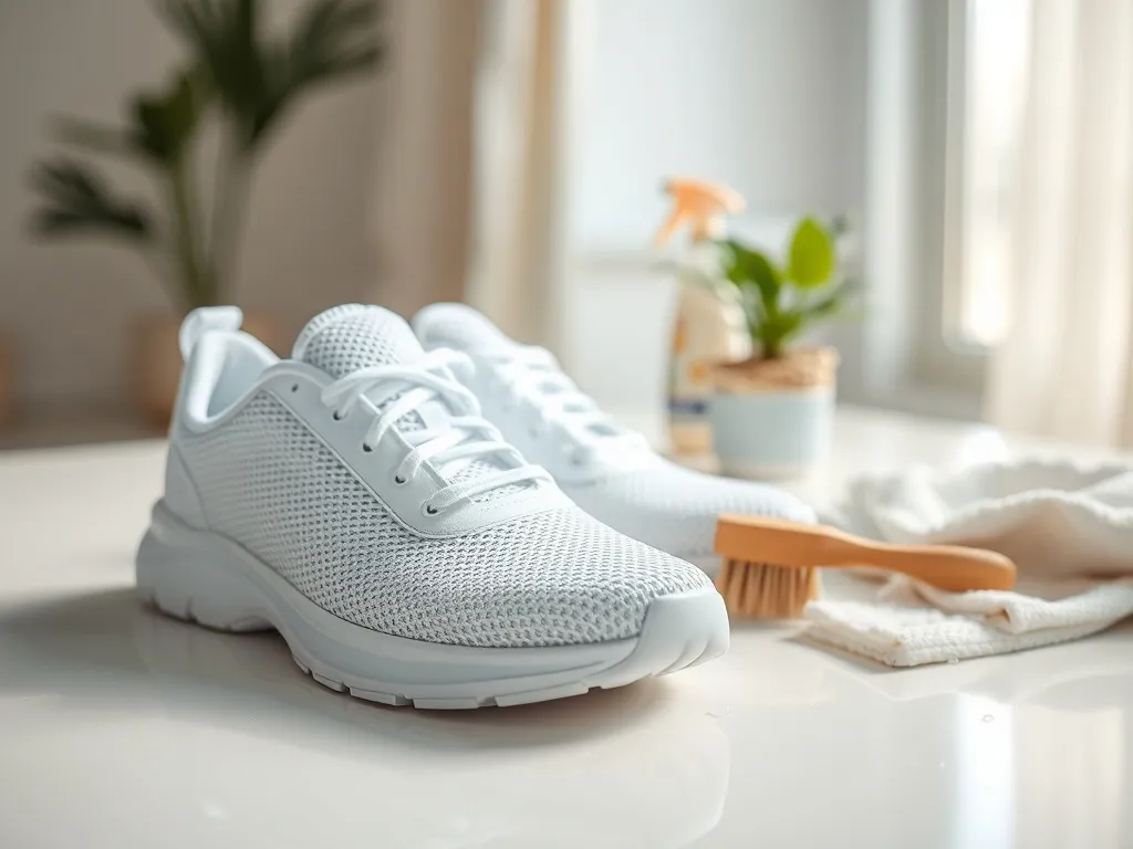 Jak wyczyścić białe buty z siatki? Skuteczne metody i porady